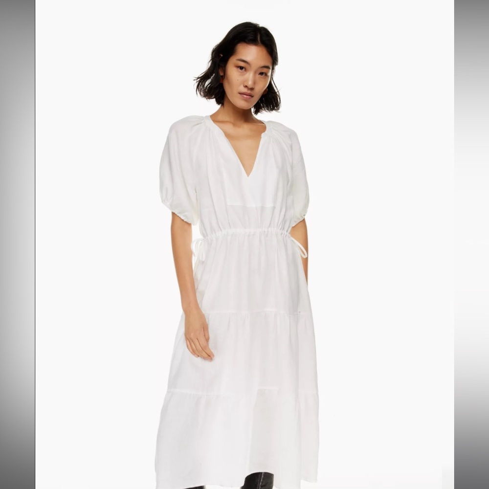 Aritzia Decadence Linen Dress Size M